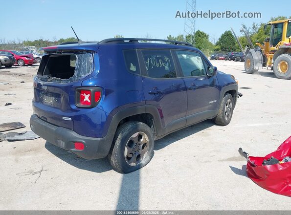 ZACCJBBW5GPC91042 2016 JEEP RENEGADE Синий Задняя правая четверть