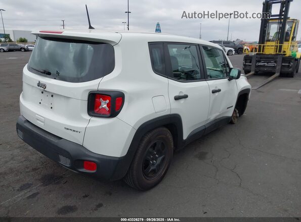 ZACNJAAB0LPL20312 2020 JEEP RENEGADE White Вид задньої частини салону