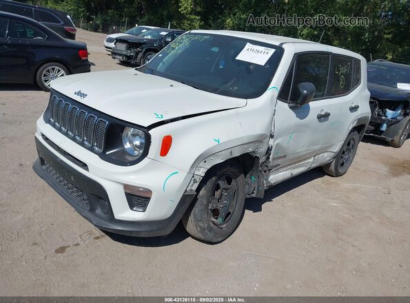 ZACNJAAB5LPL30107 2020 JEEP RENEGADE White Front left