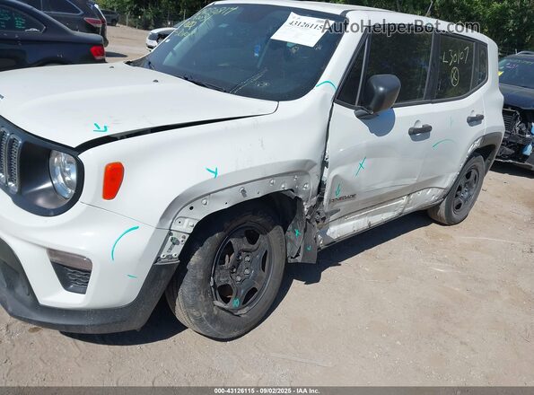 ZACNJAAB5LPL30107 2020 JEEP RENEGADE White Front view