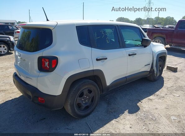 ZACNJAAB5LPL30107 2020 JEEP RENEGADE White Rear right