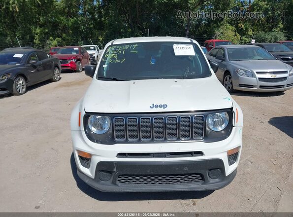 ZACNJAAB5LPL30107 2020 JEEP RENEGADE White Instrument cluster view