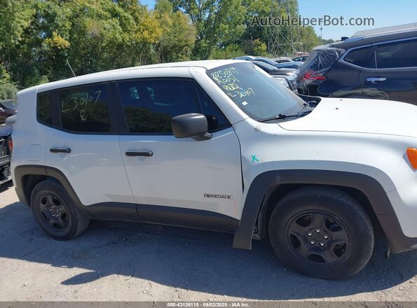 ZACNJAAB5LPL30107 2020 JEEP RENEGADE White Rear interior view