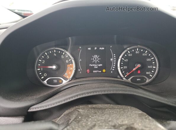 ZACNJAAB6LPL64508 2020 JEEP RENEGADE Gray Սարքավորումների վահանակի տեսք