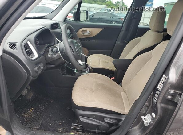 ZACNJAAB6LPL64508 2020 JEEP RENEGADE Gray Սալոնի դիմացի տեսք