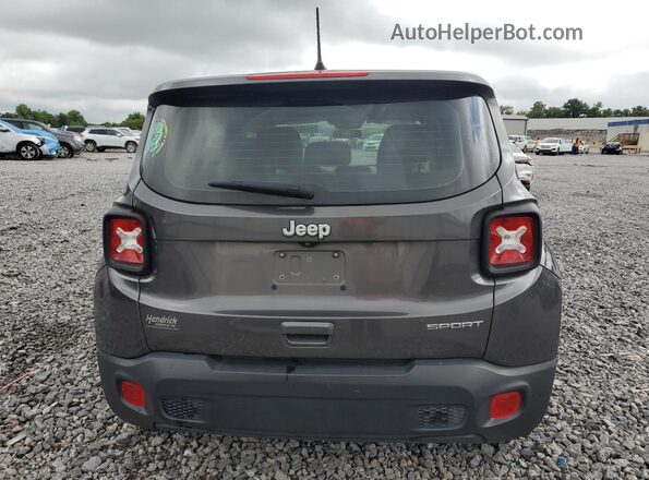 ZACNJAAB6LPL64508 2020 JEEP RENEGADE Gray Հետևի տեսք