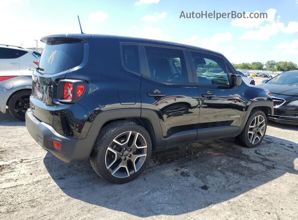 ZACNJAAB7LPL72746 2020 JEEP RENEGADE Black უკანა მარჯვენა