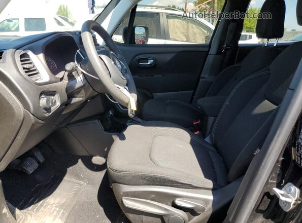 ZACNJAAB7LPL72746 2020 JEEP RENEGADE Black წინა სალონის ხედი