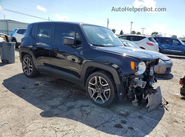 ZACNJAAB7LPL72746 2020 JEEP RENEGADE Black წინა მარჯვენა