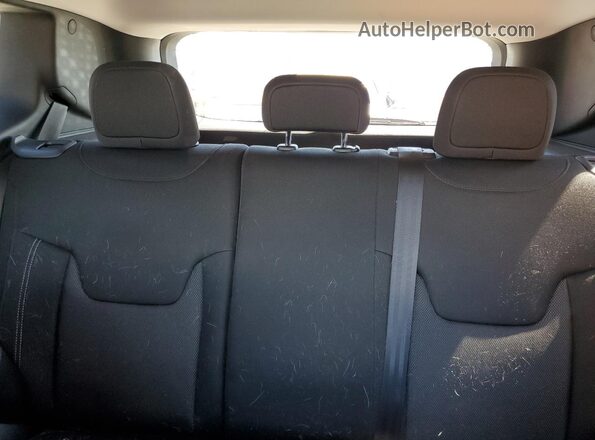 ZACNJAAB7LPL72746 2020 JEEP RENEGADE Black უკანა სავარძლების ხედი