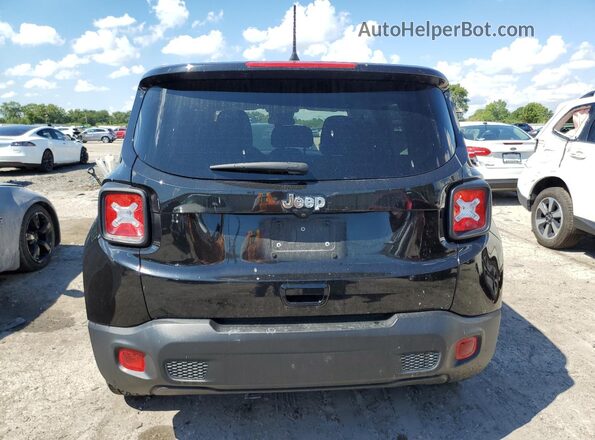 ZACNJAAB7LPL72746 2020 JEEP RENEGADE Black უკანა ხედი