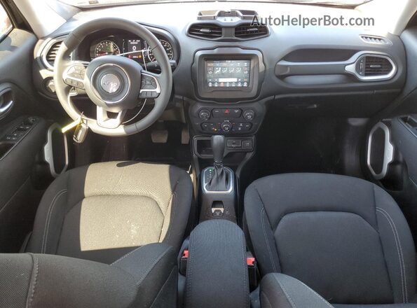 ZACNJAAB7LPL72746 2020 JEEP RENEGADE Black წინა პანელის ხედი
