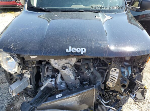 ZACNJAAB7LPL72746 2020 JEEP RENEGADE Black ძრავის განყოფილების ხედი