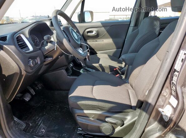 ZACNJAAB7LPL85836 2020 JEEP RENEGADE Gray წინა სალონის ხედი
