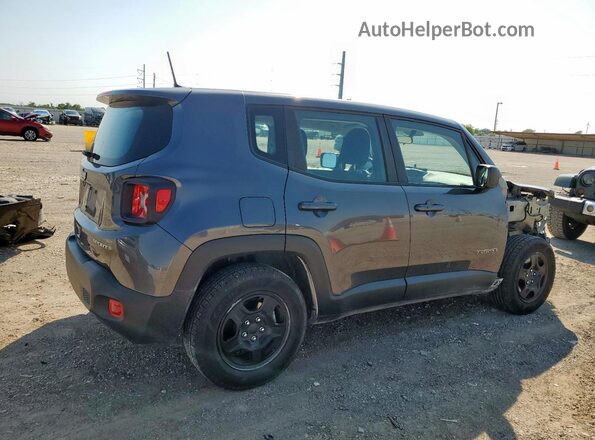 ZACNJAAB7LPL85836 2020 JEEP RENEGADE Gray უკანა მარჯვენა