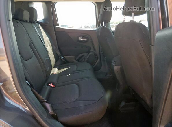 ZACNJAAB7LPL85836 2020 JEEP RENEGADE Gray უკანა სალონის ხედი
