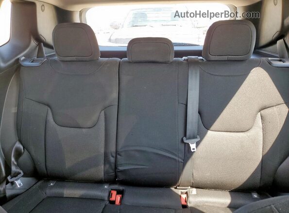 ZACNJAAB7LPL85836 2020 JEEP RENEGADE Gray უკანა სავარძლების ხედი