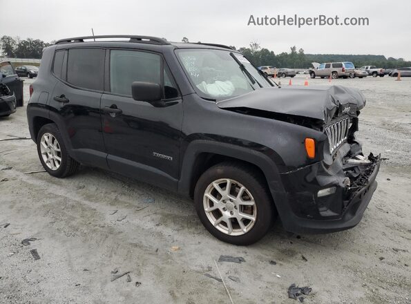 ZACNJAAB8LPL93251 2020 JEEP RENEGADE Black Delantero derecho