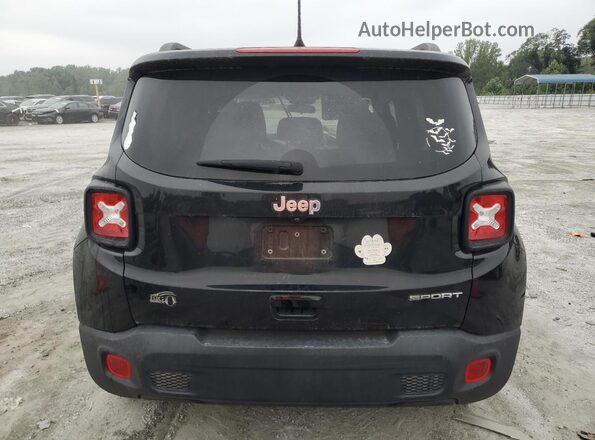 ZACNJAAB8LPL93251 2020 JEEP RENEGADE Black Vista trasera