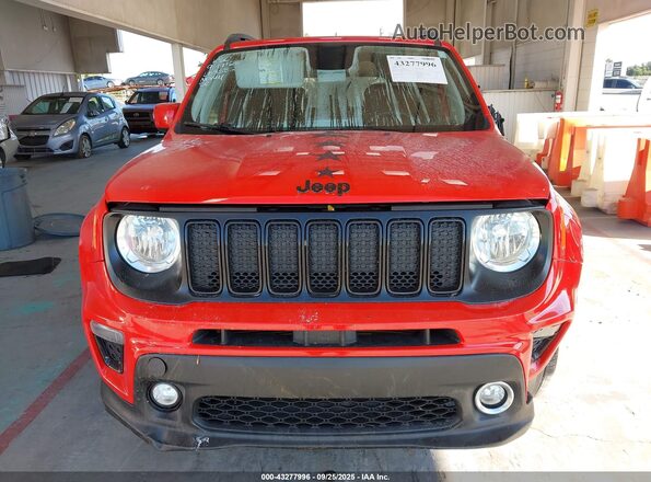 ZACNJABB1LPL03582 2020 JEEP RENEGADE Red წინა პანელის ხედი