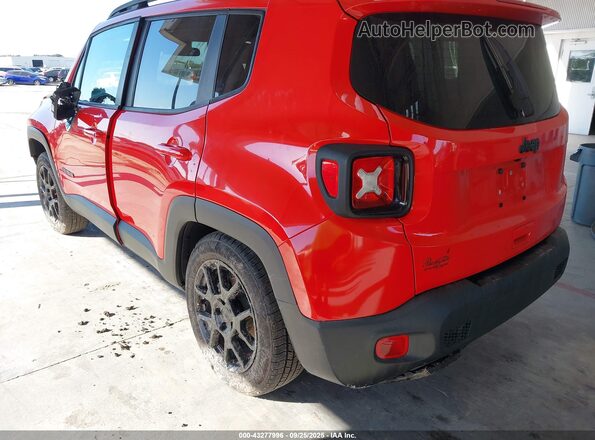 ZACNJABB1LPL03582 2020 JEEP RENEGADE Red უკანა მარცხენა