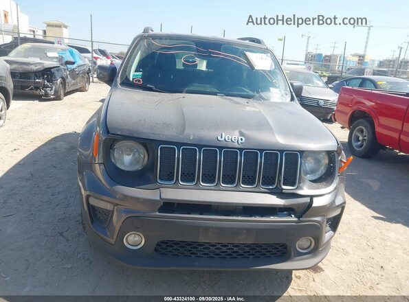 ZACNJABB6LPM04018 2020 JEEP RENEGADE Gray Widok zestawu wskaźników