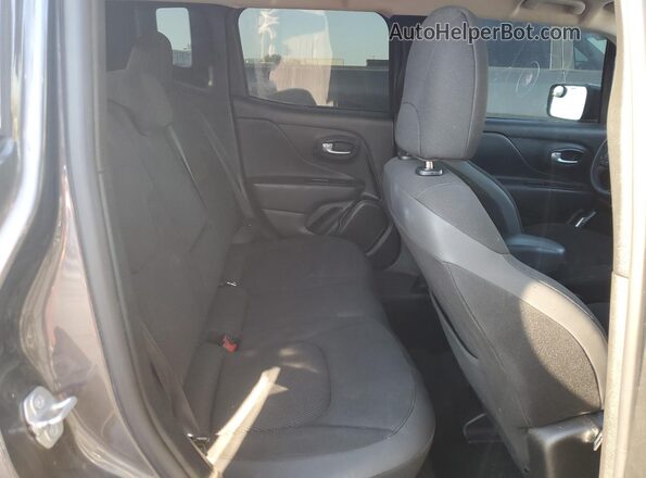 ZACNJABB8LPL12103 2020 JEEP RENEGADE Charcoal Rear interior view