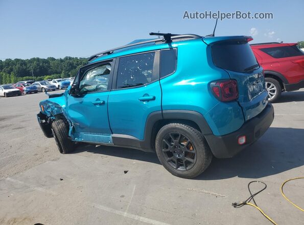 ZACNJABB8LPL63617 2020 JEEP RENEGADE Teal Rear left