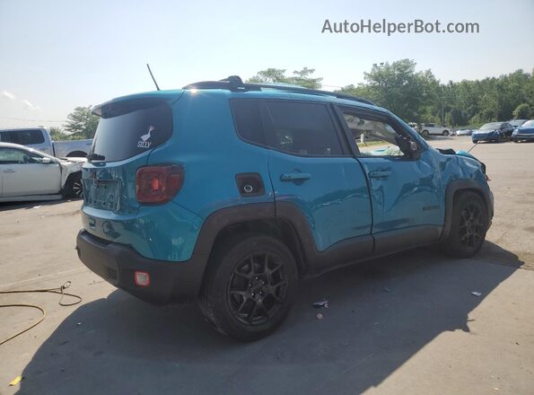 ZACNJABB8LPL63617 2020 JEEP RENEGADE Teal Rear right