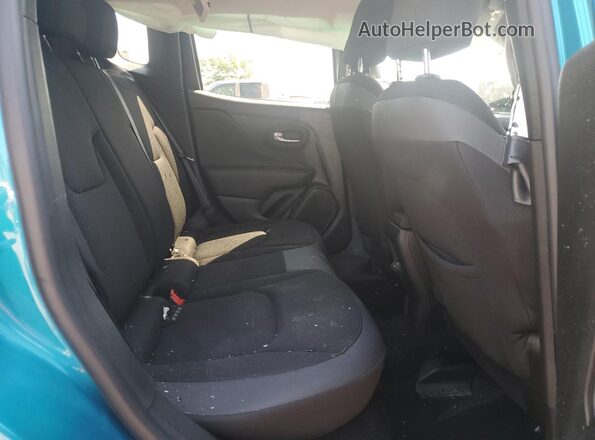 ZACNJABB8LPL63617 2020 JEEP RENEGADE Teal Rear seats view