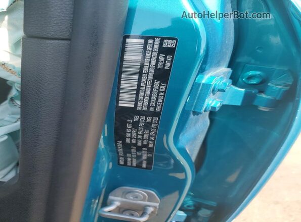 ZACNJABB8LPL63617 2020 JEEP RENEGADE Teal Engine compartment view