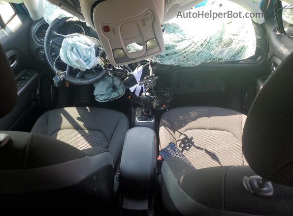 ZACNJABB8LPL63617 2020 JEEP RENEGADE Teal Dashboard view