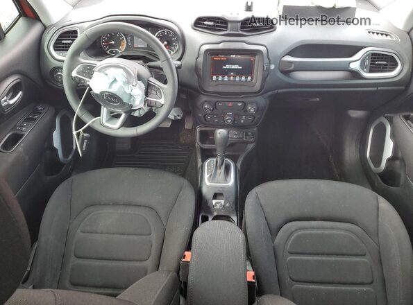 ZACNJABB9LPL86680 2020 JEEP RENEGADE Orange Widok deski rozdzielczej