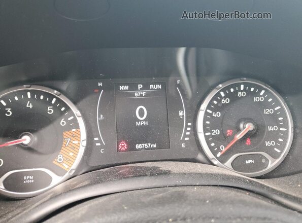 ZACNJABB9LPL86680 2020 JEEP RENEGADE Orange Widok zestawu wskaźników