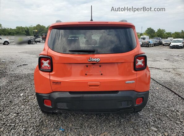 ZACNJABB9LPL86680 2020 JEEP RENEGADE Orange Widok z tyłu