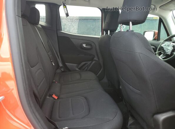 ZACNJABB9LPL86680 2020 JEEP RENEGADE Orange Widok tylnych siedzeń
