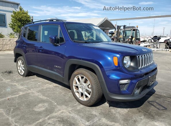 ZACNJABB9LPL88851 2020 JEEP RENEGADE Blue Przód prawy