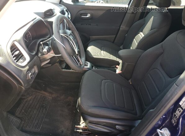 ZACNJABB9LPL88851 2020 JEEP RENEGADE Blue Widok wnętrza z przodu