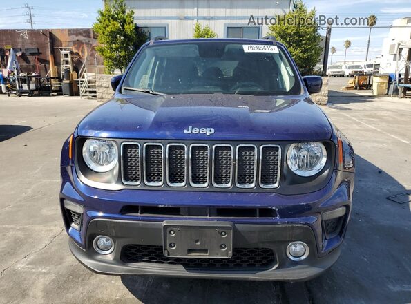 ZACNJABB9LPL88851 2020 JEEP RENEGADE Blue Widok z przodu