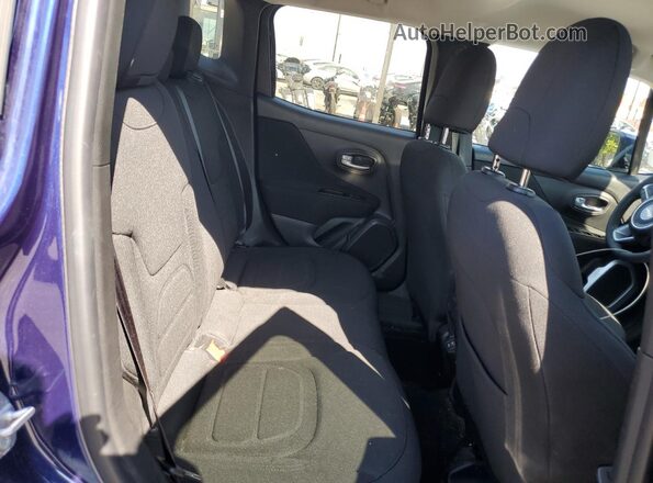 ZACNJABB9LPL88851 2020 JEEP RENEGADE Blue Widok tylnych siedzeń