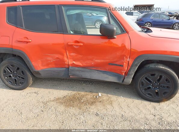 ZACNJBAB1LPL92531 2020 JEEP RENEGADE Orange Front view