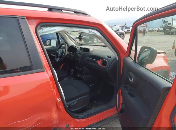 ZACNJBAB1LPL92531 2020 JEEP RENEGADE Orange Front interior view