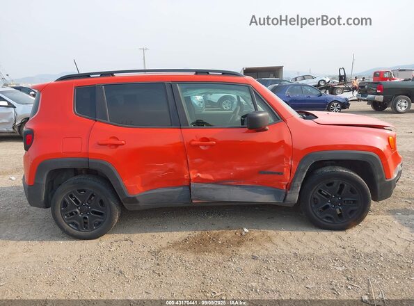 ZACNJBAB1LPL92531 2020 JEEP RENEGADE Orange Rear interior view