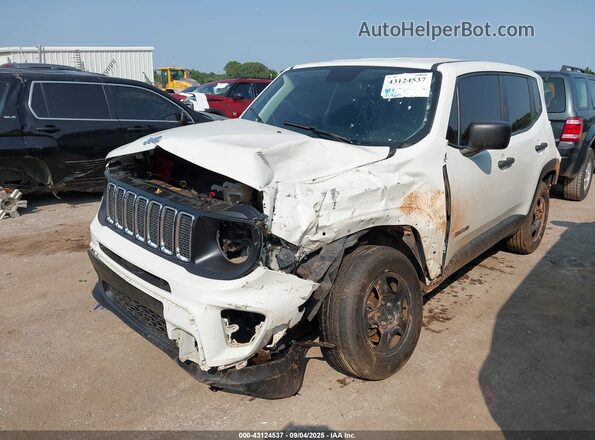 ZACNJBAB1LPL93131 2020 JEEP RENEGADE White Front left