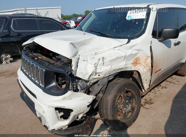 ZACNJBAB1LPL93131 2020 JEEP RENEGADE White Front view