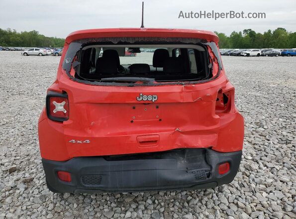 ZACNJBAB1LPL95557 2020 JEEP RENEGADE Red Հետևի տեսք