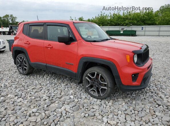 ZACNJBAB1LPL95557 2020 JEEP RENEGADE Red Առջևի աջ