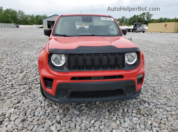 ZACNJBAB1LPL95557 2020 JEEP RENEGADE Red Դիմացի տեսք