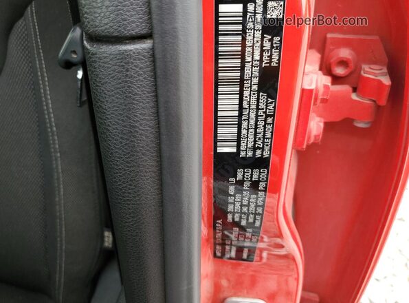 ZACNJBAB1LPL95557 2020 JEEP RENEGADE Red Սալոնի 360 աստիճան տեսք