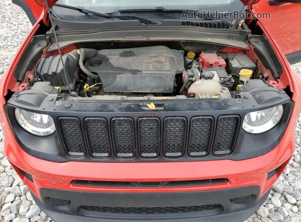 ZACNJBAB1LPL95557 2020 JEEP RENEGADE Red Շարժիչի բաժամունքի տեսք